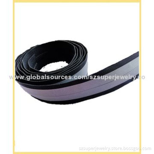 Clothing reflective nylon zipper factory|nylon zipper